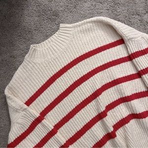 ❤️Cute Red & Cream Pullover Sweater❤️ SZ XL - Old Navy, NWOT